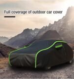 Car Cover Outdoor for Ferrari SF90 Stradale 2019-(471x197,2x118,6cm),Waterproof car Cover, Full car Cover, Breathable New Material, Side Zipper, Four Seasons - Image 4