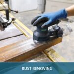 ZEITE Random Orbital Sander Tool, Electric Palm Sander, 3.0 Amp Wood Sanding Machine, Variable Speed 5000-12000 OPM, Cyclonic Dust Box, Vacuum Adapter, 12Pcs 5" Sandpapers for Sanding and Polishing - Image 7