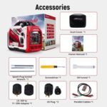 maXpeedingrods 4000 Watt Inverter Generator Portable, Bluetooth® App Remote Data Monitor, RV Ready, Gas Powered Generator with CO Alarm for Outdoor Camping, Home Backup - Image 9