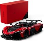 Nifeliz ASIL Sports Car Building Set, 1:8 Scale Advanced Collectible Car Model Set for Adults, Display Gift for Racing Fans (4099 PCS, NF10293)