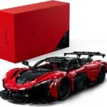 Nifeliz ASIL Sports Car Building Set, 1:8 Scale Advanced Collectible Car Model Set for Adults, Display Gift for Racing Fans (4099 PCS, NF10293)