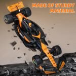 MIEBELY Authentic Licensed 1/14 McLaren F1 Remote Control Car – Formula 1 Collection RC car Series for Kids and Adults - 2.4GHz Racing Hobby Car Model Ideal Gifts for Adults Kids Boys Girls - Image 4