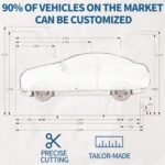 Winter Heavy Duty Car Cover for Range Rover Autobiography 2022-2025 Hail Protector Truck Outdoor Car Covers Anti-Hail Waterproof All-Weather Protection, Reflective Strips Thickened - Image 4