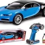 World Tech Toys Bugatti Chiron RC Car - 1:10 RTR Electric RC Car - Official Licensed Bugatti Toy Car (2.4Ghz)