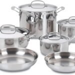 Cuisinart 77-10P1 10-Piece Chef's-Classic-Stainless Collection, Cookware Set