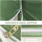 Waterproof Car Cover Compatible with Alfa Romeo Giulia GTA 1300 (1962-1978),Car Cover Waterproof All Weather for Automobiles,Rain Sun UV Protection,with Side Zipper - Image 7