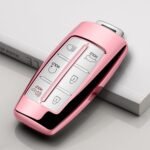 for Genesis Key Fob Cover 2024 2023 2022 G70 G80 G90 GV60 GV70 GV80 Car Key Case Transparent fits 6 Buttons and 8 Buttons - Image 4