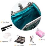 Vintage 1920s Beaded Evening Bag Pearl Clutch Bag for Women Sequin Handbag Bridal Wedding Purse Floral Shoulder Bag - Image 5