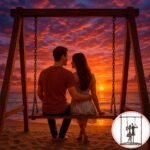 Handcrafted Romantic Decorative Couple Statue, Antique Bronze Cast Iron Love Sculpture Decor, Metal Figurines as Best Valentines Wedding Anniversary Couples Gift for Wife Parents Husband Her Women - Image 6