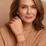 Gift for Mom Girlfriend Besite Sister Infinity Love Heart Bracelet for Women, Gold Silver Statement CZ Rhinestone Infinite Forever Bracelet Anniversary Prom Fashion Accessories Jewelry - Image 3