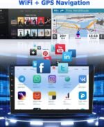 [4Core 64G] Android 15 Car Stereo for Subaru Forester Impreza WRX 2008-2012, Hikity 9 Inch Touchscreen Radio Wireless Carplay Android Auto Mirror Link GPS WiFi Bluetooth FM/RDS/EQ MIC Backup Camera - Image 9