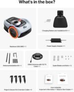 (2026 Upgrade) Segway Navimow i206 AWD Robot Lawn Mower Wire Free Robotic Lawn Mower with All-Wheel Drive for 45% Slopes, EFLS NRTK + Vision, Auto Mapping, 2.55Ah Battery, Covers 0.15 Acre - Image 9