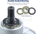 AM144608 Spindle Assembly with UC26511 Pulley Replaces John Deere AM144608 Spindle Assembly Kit, John Deere Spindle AM144608 for John Deere Z345M, Z345R, Z335E, Z335M ZTrak Mowers - Image 6