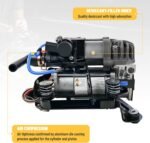 Air Suspension Compressor Compatible with BMW 740i 750i 750Li 745e 745Le xDrive 740e xDrive M760i M760Li xDrive Alpina B7, with Bracket, Replacement 4154033180, 37206861882 - Image 5