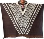“Alpaca Wool Poncho for Men – Clint Eastwood – Alpaca Poncho – Handmade Product – Cowboy Serape Poncho – Comfortable” - Image 7