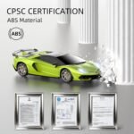 Lamborghini Remote Control Car, 1:24 Scale Electric Sport Racing Hobby Toy Car Lamborghini Model Vehicle for Boys Girls Birthday Gifts, Green - Image 5