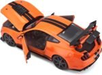 Maisto - 1/18 Scale Model Compatible with Mustang Shelby GT500 2020 (Orange) - Image 3
