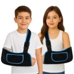 mosago kids arm sling, Lightweight & Breathable Medical Sling with Adjustable Shoulder Strap, Shoulder Mesh Immobilizer Slings for Elbow Injury/Torn Rotator Cuff/Wrist Injury/Surgery, Right or Left - Image 9