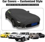 Car Cover for Bentley Bentayga EWB 2022-2023, Waterproof Car Tarpaulin Windshield Cover, Outdoor Windproof, Rainproof, Snowproof, Uv, Hail and Heat Insulation - Image 8