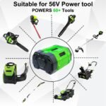 DTK Replacement for EGO 56V Battery 10Ah BA4200 BA4200T BA2800 BA2800T BA5600 BA5600T BA1400 BA1400T Lithium Ion Batteries Cordless Tool 1 Pack - Image 6