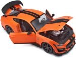 Maisto - 1/18 Scale Model Compatible with Mustang Shelby GT500 2020 (Orange) - Image 2