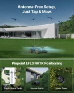 Segway Navimow X430 Robot Lawn Mower Wire Free, for up to 1 Acre, 4WD for 84% Slopes, Zero-Turn for Damage-Free Mowing, ORV-Tuned Lawnmower, MowMentum with 2 × 180W Motors, 0.75–4 in Cutting Height - Image 7