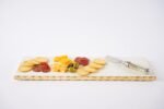 Mud Pie - 40700003 Mud Pie Marble and Gold Edge Hostess Set Serving Platter, One Size, white - Image 6