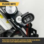 Air Suspension Compressor Compatible with BMW 740i 750i 750Li 745e 745Le xDrive 740e xDrive M760i M760Li xDrive Alpina B7, with Bracket, Replacement 4154033180, 37206861882 - Image 7