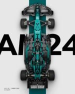 Nifeliz AM24 Formula 1 Racing Car Building Set, 1:8 Scale Collectible Set for Adults, Authentically Detailed Build and Display Model for Home or Office Décor (2351PCS, NF10279) - Image 4