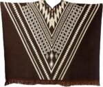 “Alpaca Wool Poncho for Men – Clint Eastwood – Alpaca Poncho – Handmade Product – Cowboy Serape Poncho – Comfortable” - Image 5