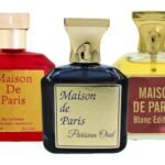 3-Pc Perfume Collection Maison Parisian Oud, de Paris And Blanc Edition Eau de Parfum Natural Spray - Floral Scent, Each 3.4 Fl Oz, Total 10.20 Oz
