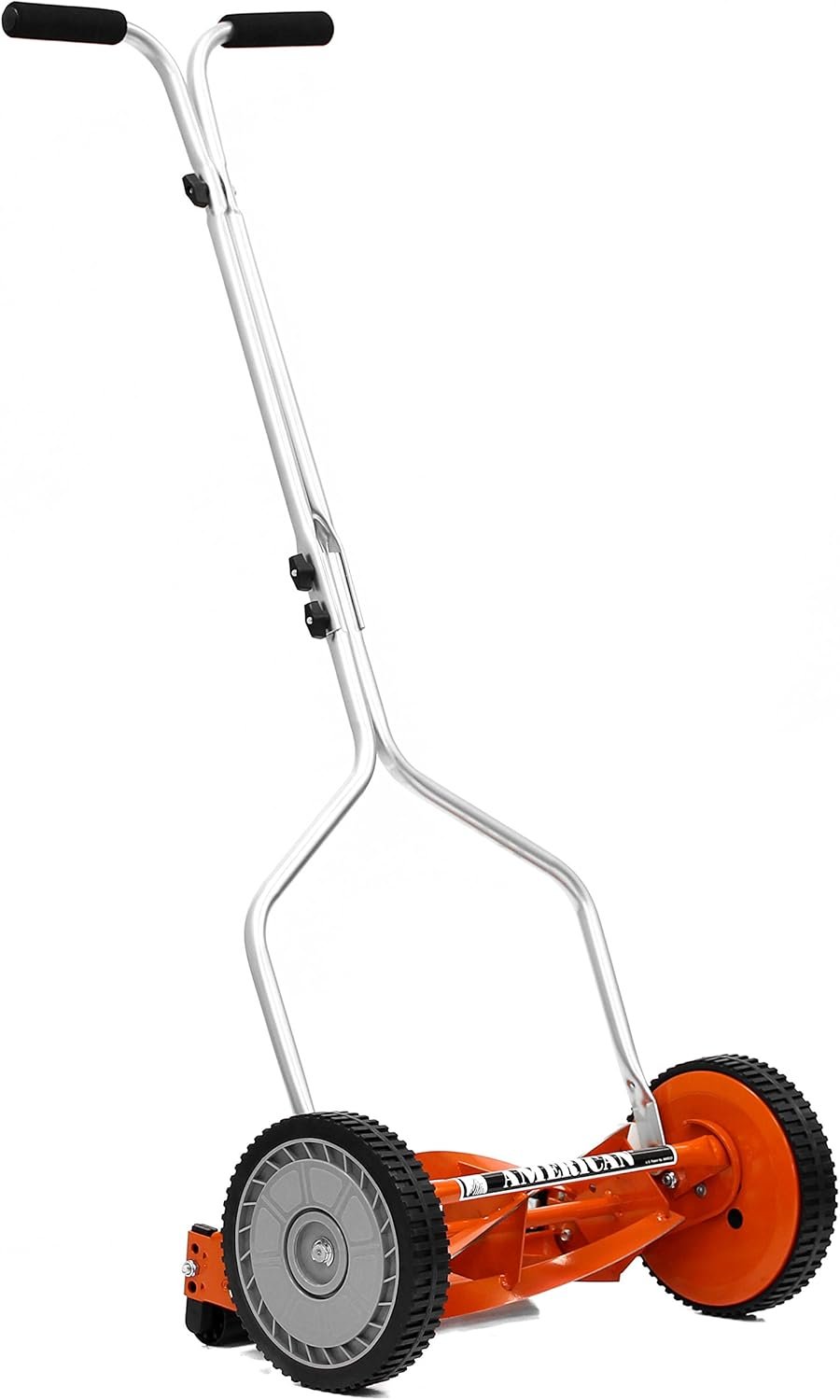 71cEnMJE4IL._AC_SL1500_.jpg American Lawn Mower Company 1204-14 14-Inch 4-Blade Push Reel Lawn Mower, Red - Image 1