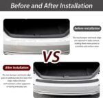 Car Rear Bumper Protector for Ferrari SF90 Stradale 2019 2020 2021 2022 2023 2024 2025 2026, Anti-Scratch Auto Trunk Door Entry Protection Strip, Bumper Protection Strip for Most Cars, SUVs - Image 4