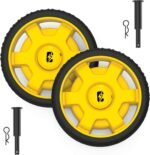 Champion Power Equipment 40065 Wheel Kit with Folding Handle and Never Flat Tires, for 2800-4750-Watt Generators, Black - Image 2