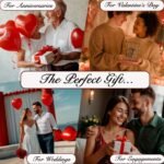 Handcrafted Romantic Decorative Couple Statue, Antique Bronze Cast Iron Love Sculpture Decor, Metal Figurines as Best Valentines Wedding Anniversary Couples Gift for Wife Parents Husband Her Women - Image 3