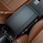 Universal Car Armrest Pad for Subaru WRX/WRX STI VB|S207/S208/RA/RA-R/TC380/S209 2014-2024 Leather Armrest Box Center Console Cover Pad Waterproof Arm Rest Protector Decor,Black - Image 7