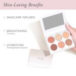 PÜR MINERALS On Point Eyeshadow Palette, Matte, Shimmer & Metallic Shades, Skincare-Infused Formula - Image 3