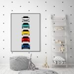 Custom Car Posters Handmade Poster compatible with Acura Integra Evolution Generations and Print of Acura Integra - Multi, 8x10 Satin Print (Unframed) - Image 4