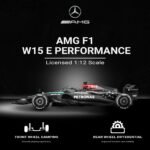 Voltz Toys Mercedes-AMG F1 W15 1:12 Scale RC Car – Officially Licensed Formula 1 Remote Control Race Car, 2.4GHz for Boys, Girls and Collectors (1:12 Mercedes-AMG F1 W15) - Image 2