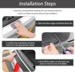 Car Rear Bumper Protector for Ferrari SF90 Stradale 2019 2020 2021 2022 2023 2024 2025 2026, Anti-Scratch Auto Trunk Door Entry Protection Strip, Bumper Protection Strip for Most Cars, SUVs - Image 7