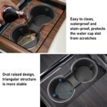 Yumzeco Compatible with 2022 2023 2024 2025 2026 Tesla Model S/X Cup Holder Insert, Center Console Cup Holder Inserts for 2022-2026 Model S/X Plaid/Long Range Accessories - Image 6