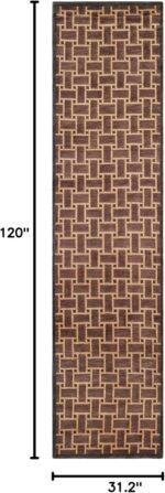 SAFAVIEH Tibetan Collection Runner Rug - 2'6" x 10', Assorted, Hand-Knotted Modern Wool, Ideal for High Traffic Areas in Living Room, Bedroom (TB259A) - Image 2