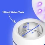 Ultrasonic Retainer Cleaner Machine with UV Lights for Invisalign, Aligner, Night Guard, Denture, Whitening Tray, Mouth Guard and Toothbrush Head - Dental Ultrasonic Cleaning Pod - Image 8
