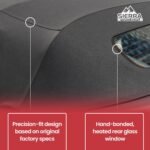 Sierra Auto Tops & Seats Convertible Top for 2004 to 2009 Nissan 350Z - Black, Cloth, Canvas - Soft Top with Heated Glass Window - Image 3