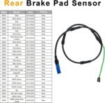 Brake Pad Wear Sensor Rear Wheel | for 2017-2019 BMW 530e 530i 540i 540d 740e 745e 745Le 740i 750i 750Li M5 M8 840i M550i xDrive | Replacement# 34356861808, 34356890791 - Image 3