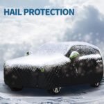 Winter Heavy Duty Car Cover for Range Rover Autobiography 2022-2025 Hail Protector Truck Outdoor Car Covers Anti-Hail Waterproof All-Weather Protection, Reflective Strips Thickened - Image 3
