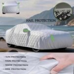 Winter Heavy Duty Car Cover for Range Rover Autobiography 2022-2025 Hail Protector Truck Outdoor Car Covers Anti-Hail Waterproof All-Weather Protection, Reflective Strips Thickened - Image 2