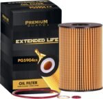PG5904EX Extended Life Oil Filter up to 10,000 Miles | Fits 2023-10 BMW X5, X6, 2022-10 750i xDrive, 2019-09 750Li, 2023-18 M550i xDrive, 2018-12 650i, 2019-09 750i, 2022-10 750Li xDrive