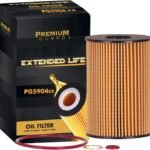 PG5904EX Extended Life Oil Filter up to 10,000 Miles | Fits 2023-10 BMW X5, X6, 2022-10 750i xDrive, 2019-09 750Li, 2023-18 M550i xDrive, 2018-12 650i, 2019-09 750i, 2022-10 750Li xDrive