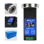 Digital Wheel Camber Gauge Alignment Tools -90° to +90°,Universal Accurate Wheel Balancing Tools with Digital Display Horizontal Bubble Tube & Reset Key, Magnetic Camber Alignment for Truck RV